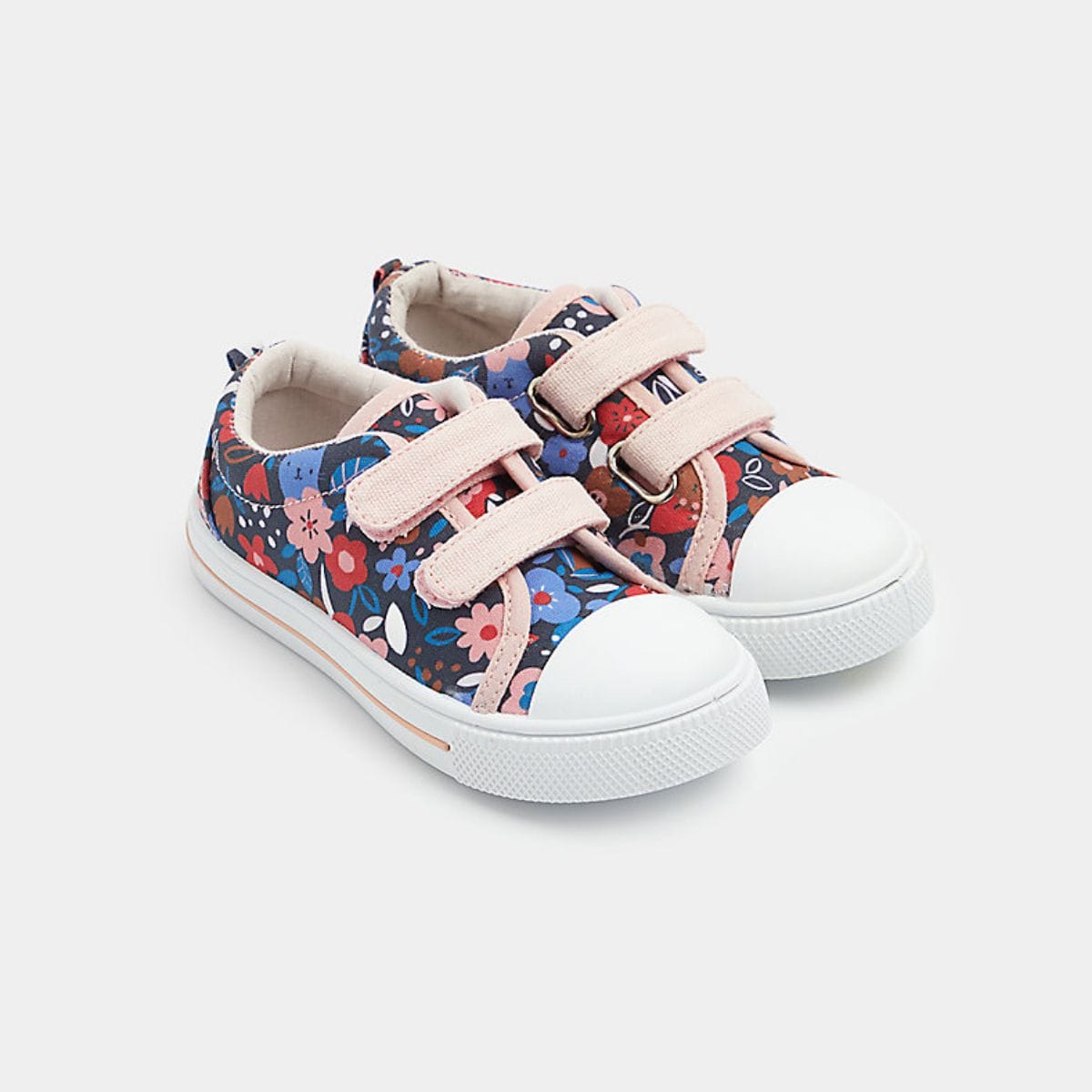 Girls sales floral trainers